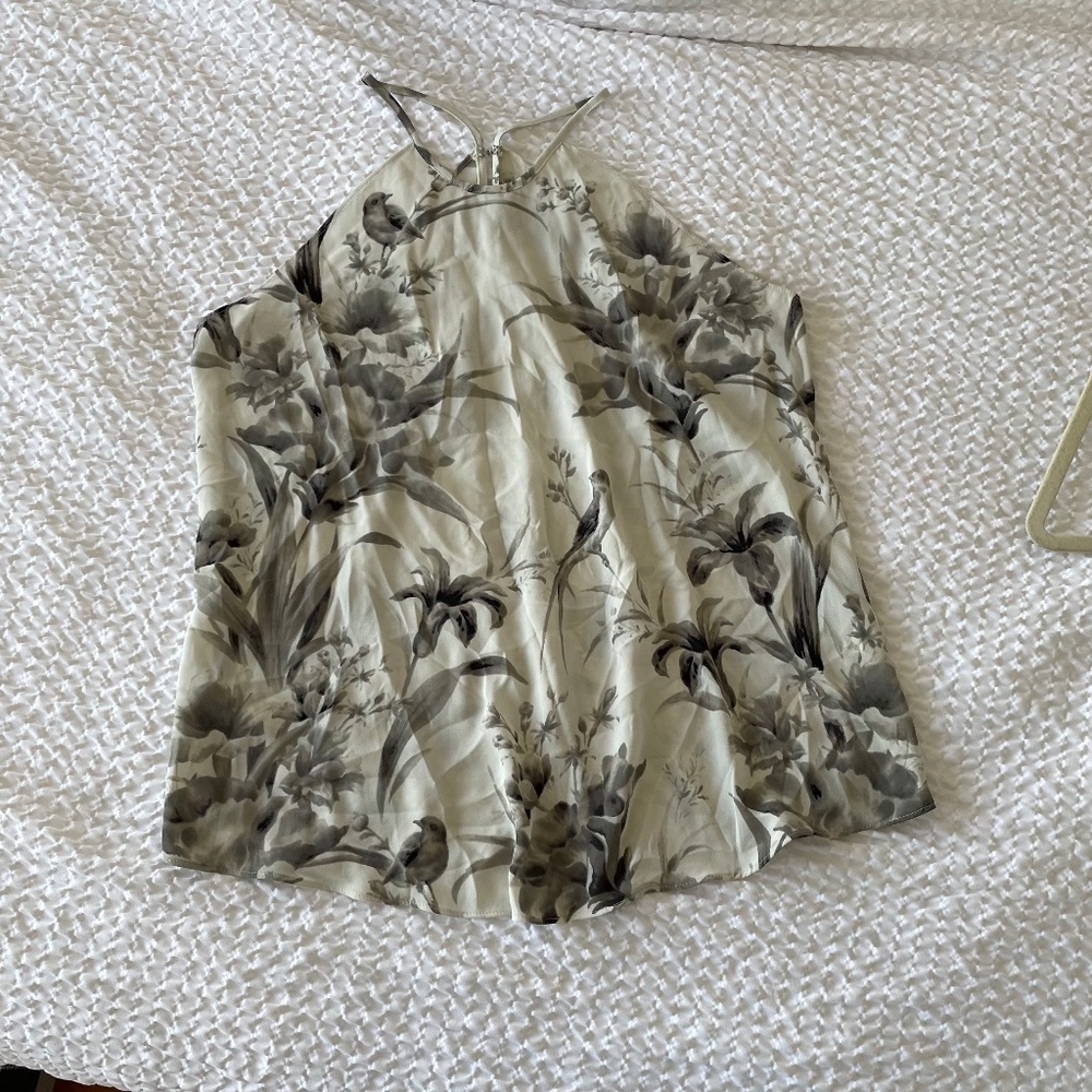 Floral Halter Blouse